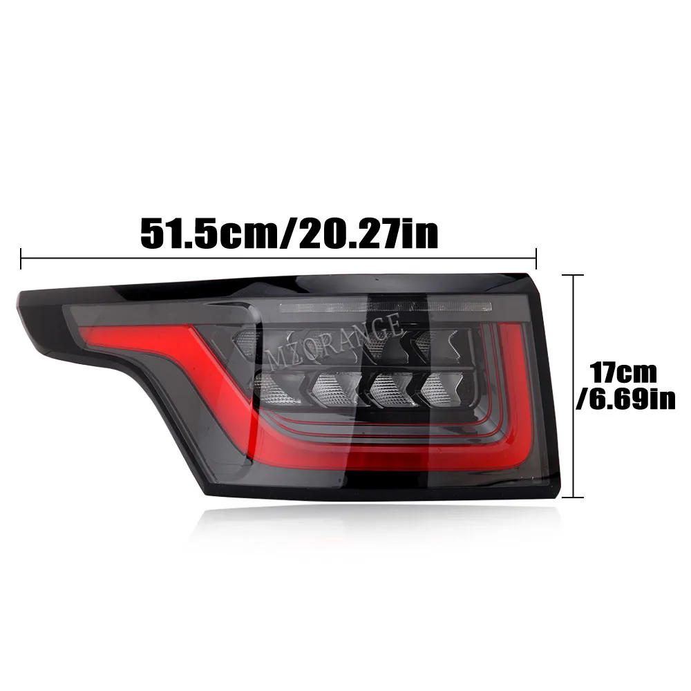 1Pc Right LED Rear Tail Light For Land Rover Range Rover Sport 2014 2015 2016 2017-2020 New Upgraded Taillight Car Accessories