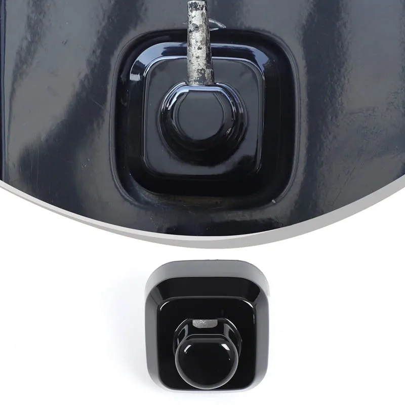 

For Hummer H3 2005-2009 ABS black car side antenna cover decorative sticker car exterior protection accessories