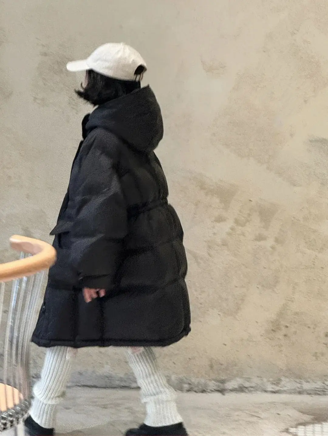 ملابس الأطفال الكورية للأطفال طويلة بلون أسفل الملابس القطنية سميكة الفتيات الملابس القطنية سترة الشتاء