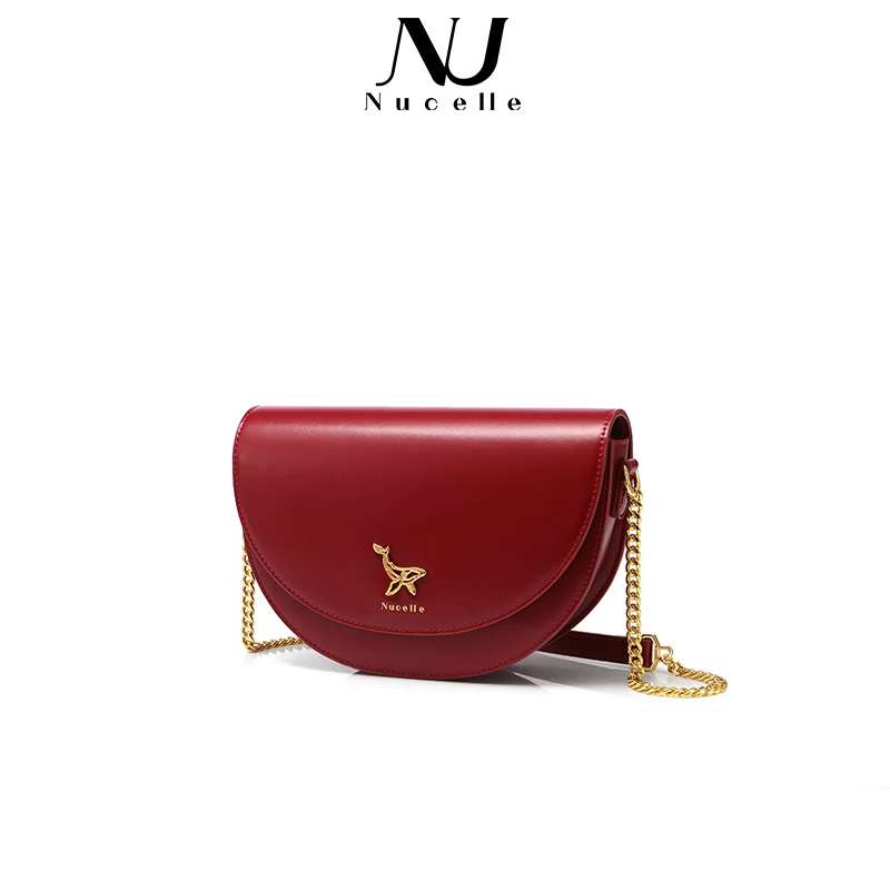 Original Nucelle NU New Zealand Semi-round saddle bag senior sense niche all-in-one cross-body bag