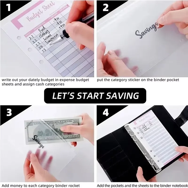 Budget Binder A6 Money Saving - Home Office Budget recension och pris