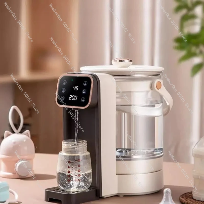 Large capacity household constant temperature milk kettle hot water baby milk boiling water insulation milk foaming machine
