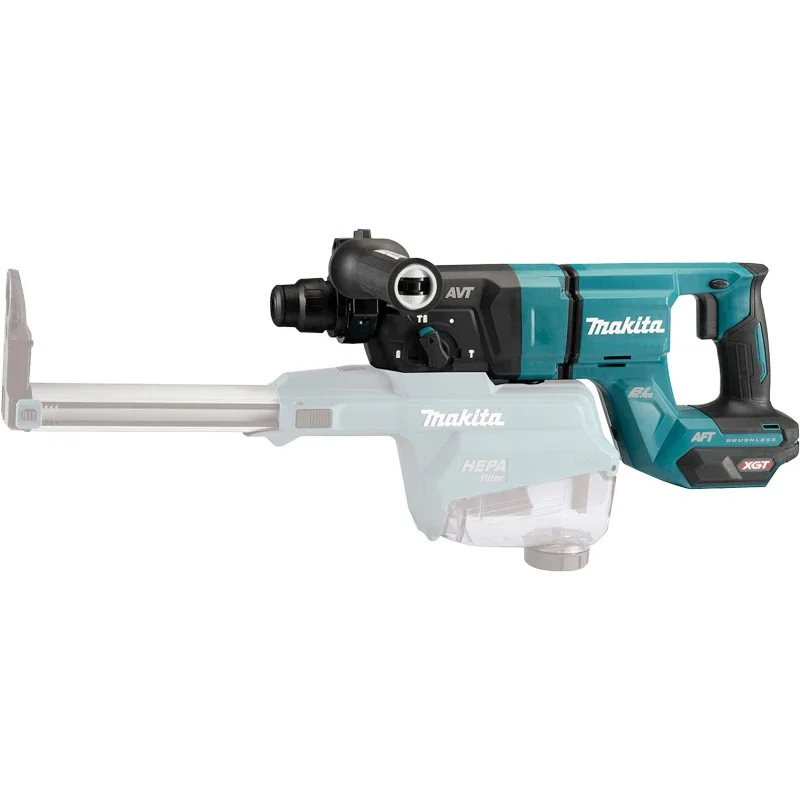 Makita HR007GZ XGT Brushless Cordless AWS*28mm Rotary Hammer-SDS-Plus 40V Lithium Power Tools 980RPM 5000IPM 3J DX15