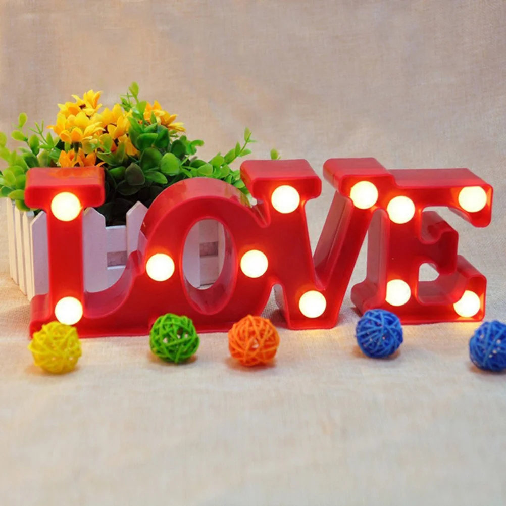 

Led Neon Sign Love Shaped White Light Decorative Night Lamp For Home Bedroom Living Room Party Kids Room Low Voltage Safe