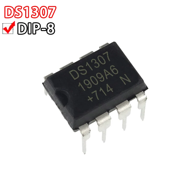 10PCS DS1307 DS1307N DS1307ZN DS1302N In-line DIP8 real-time clock