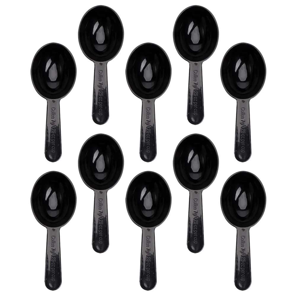 10 Pcs Measuring Spoon Coffee Bean Cup Milligram Pp Serving Spoons Kitchen Measure Scoop