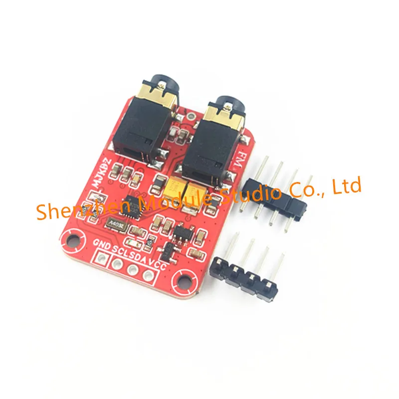 RDA5820N FM Frequency Modulation Transceiver Module 76-108.0MHz FM Broadcast Transmitter Receiver FM Radio Transceiver Module