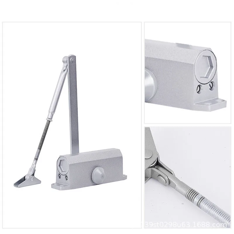 

KOOJN Hydraulic Buffer Door Closer for Fire Doors Weighing 35kg Automatic Positioning of Silent Door Closer for Fire Exits