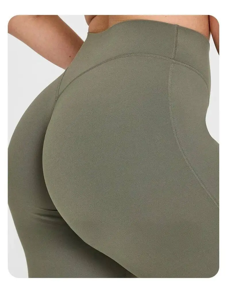 Casual Fiess Straight-Leg For Women Soft Breathable Without Awkward Leggings Ties Yoga Wide-Leg Sports Pants image 2