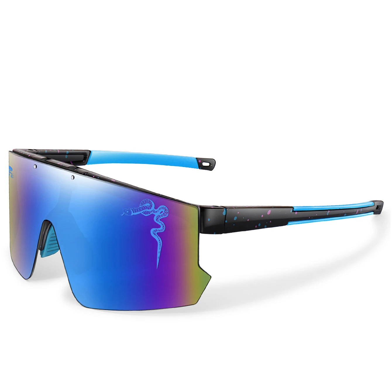 AliExpress NONE Unisex Fashion Shades Windproof Sports Flip-On UV400 MTB Goggles Sunglasses for Outdoor Cycling Running Party Men and Women
