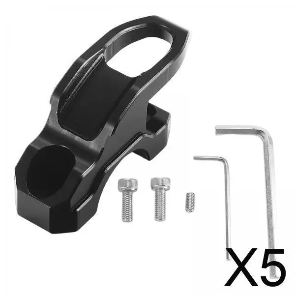 

Motorcycle Brake Master Cylinder Holder Clamp Durable Aluminum Alloy Helmet Hook for Honda ADV CRF XADV