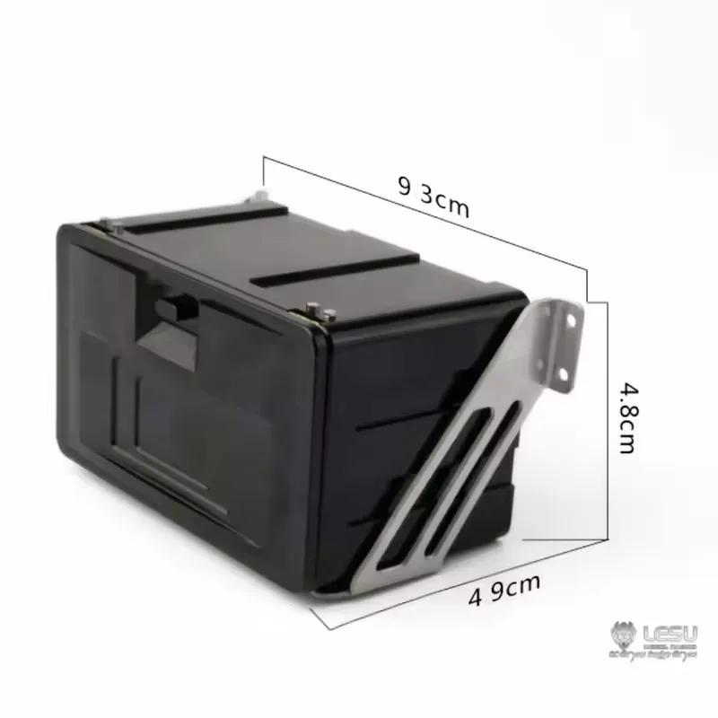1/14 トラックユニバーサルツールボックスシミュレーション DIY アクセサリー G-6207 タミヤトレーラーメタルアップグレード LESU モデル用