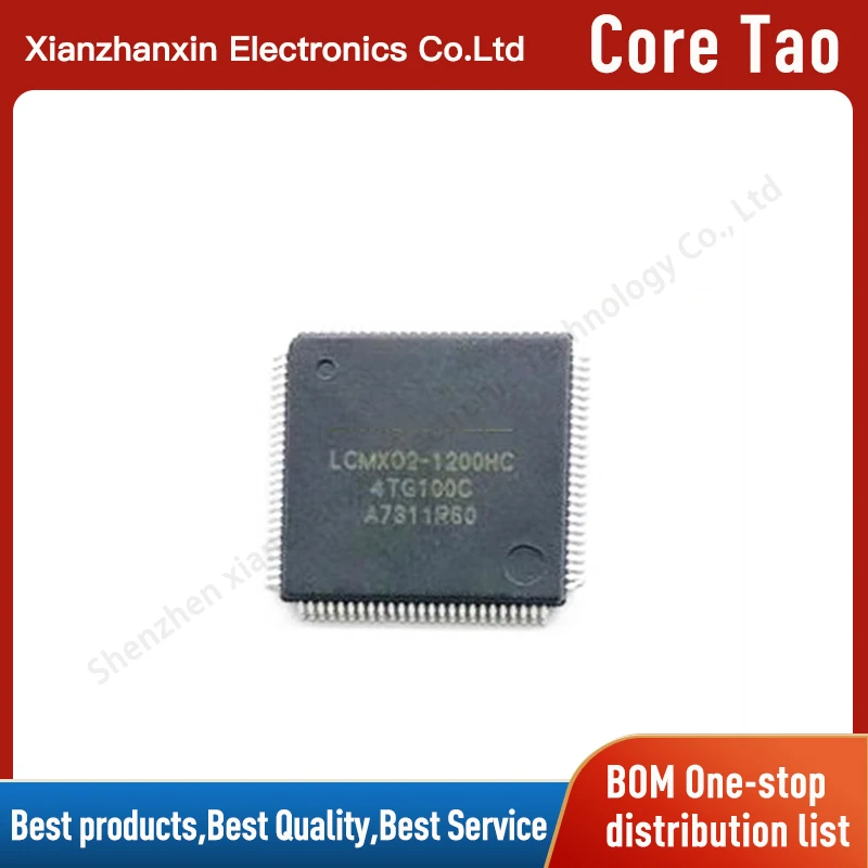 1pcs/lot LCMX02-1200HC LCMXO2-1200HC-4TG100C QFP100 Programmable logic in stock