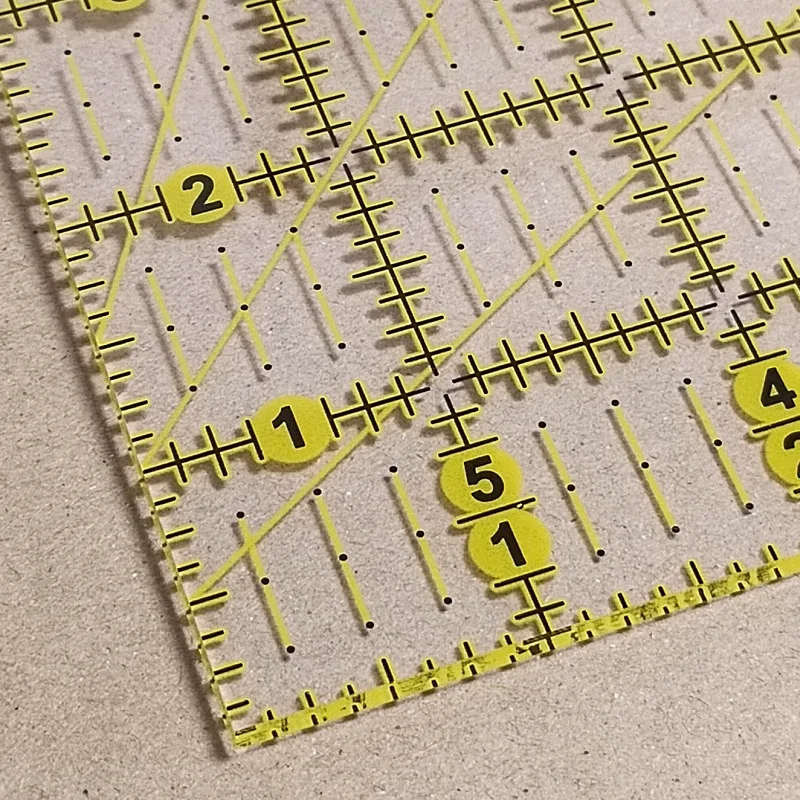 12 Inch Mode Patchwork Acryl Liniaal Naaibenodigdheden Patchwork Quiltsjablonen