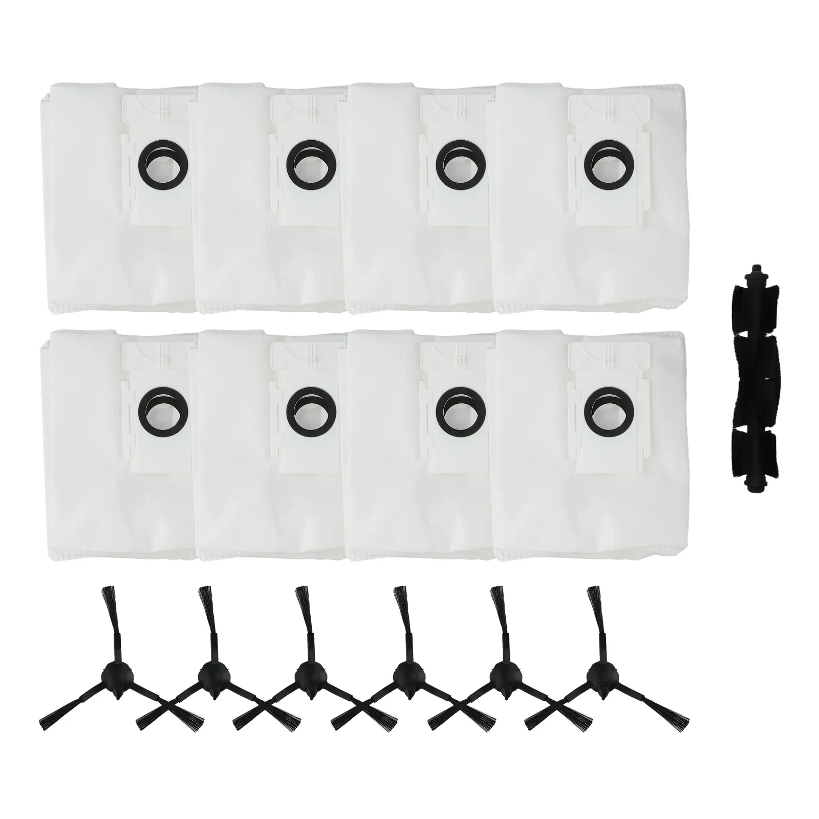 Main Side Brush and Dust Bag for Verefa L11 Pro Optimize Your Robot Vacuum's for Cleaning Efficiency with This Essential Kit