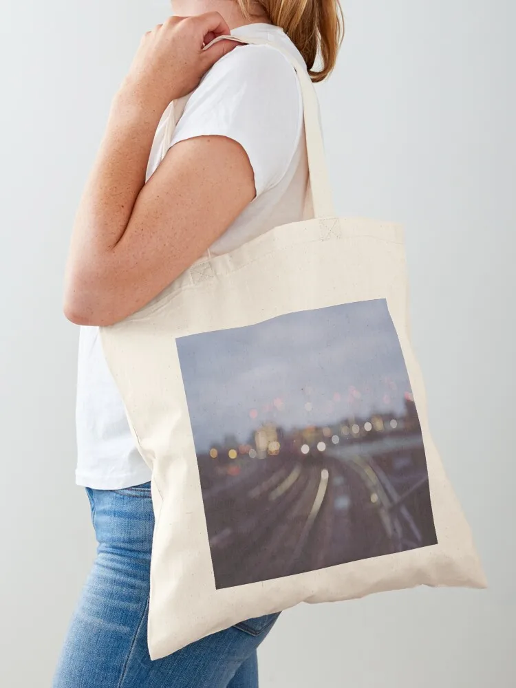 

Incoming Train Tote Bag large size bags Canvas stote bag bags for women