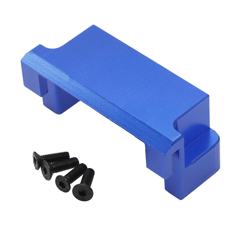 Sedile fisso con base per montaggio servo sterzo in metallo per Wltoys 104001   Parti di aggiornamento per auto RC 1/10 blu