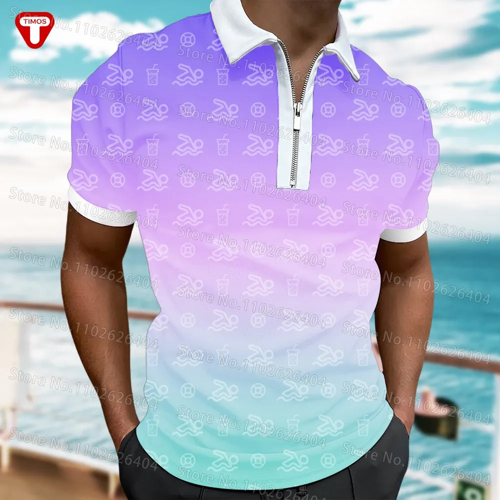 

Pearl Mesh Polo Shirt For Men's Summer New Casual Sports Short Sleeved Collar Simple T-Shirt Shirt