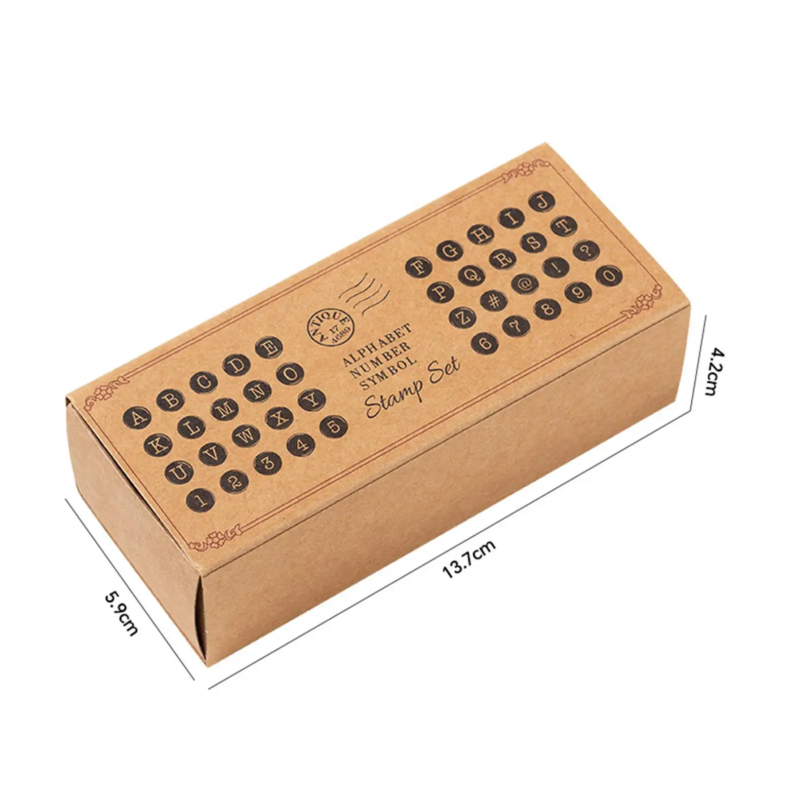 Sellos del alfabeto multiusos, juego de sellos decorativos del alfabeto inglés para diario, manualidades DIY, planificador de diario, 40 unidades