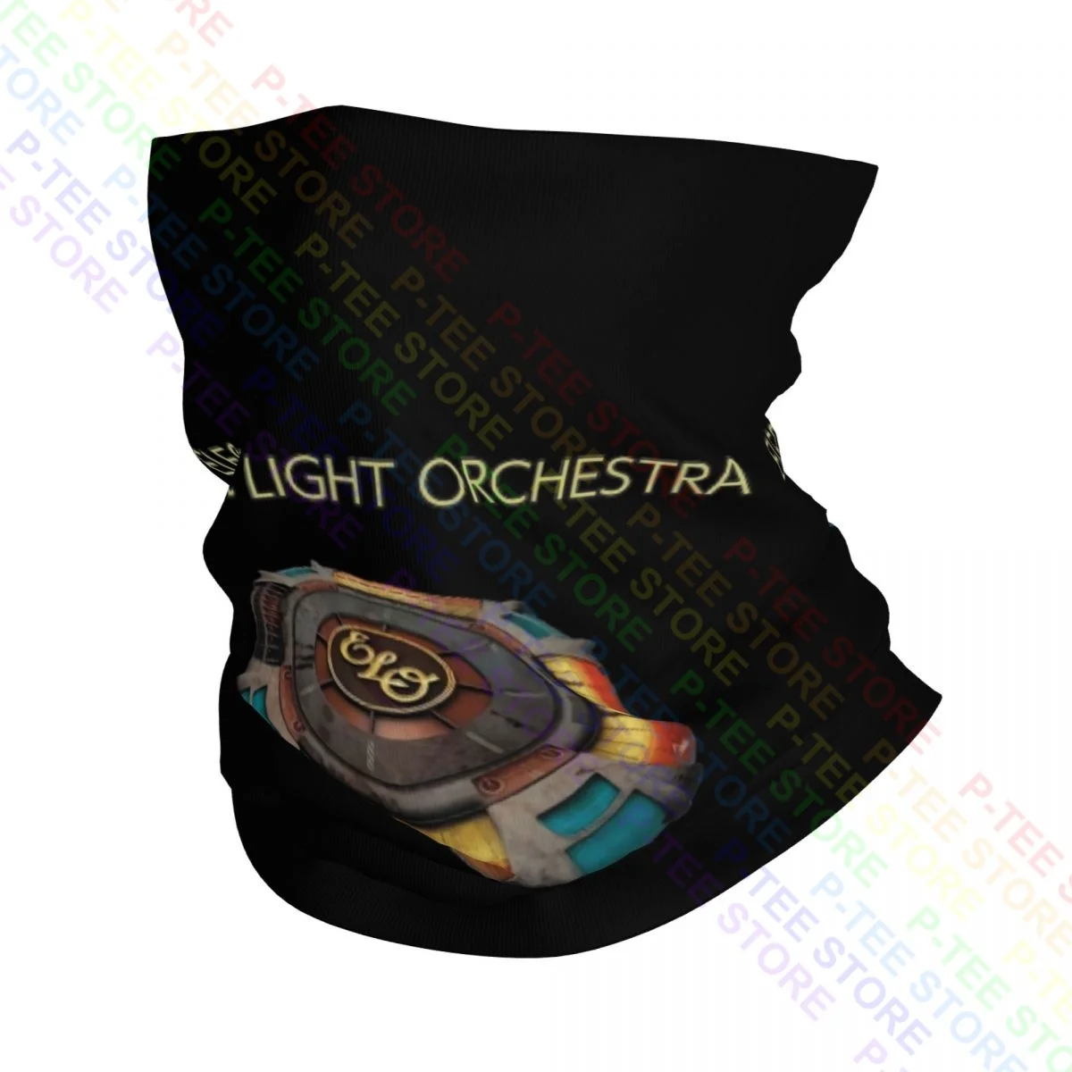 Orquestra de Luz Elétrica Mr Blue Sky Rock Elo Pescoço Gaiter Bandana Lenço Máscara Facial Simples Headwear Rosto Cabeça Envoltório