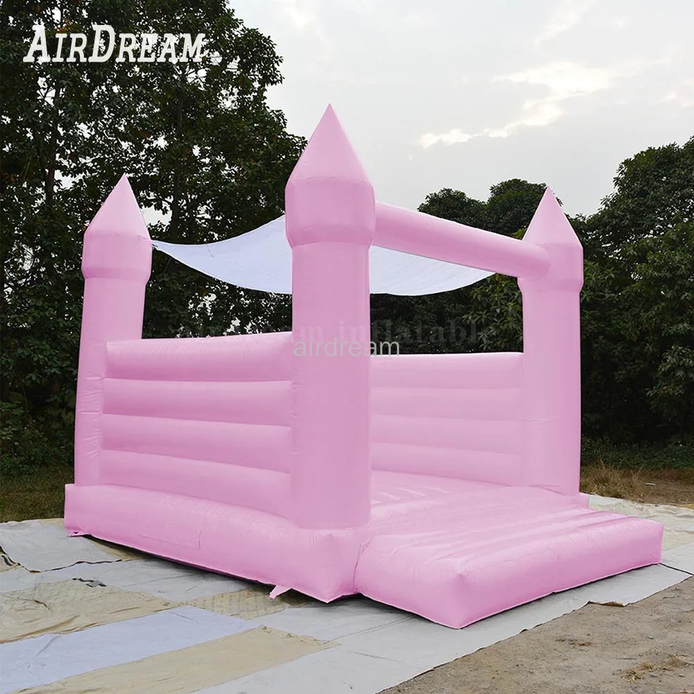 Castelo de salto inflável para adultos e crianças Castelo Bouncy branco Casa de casamento Best Selling