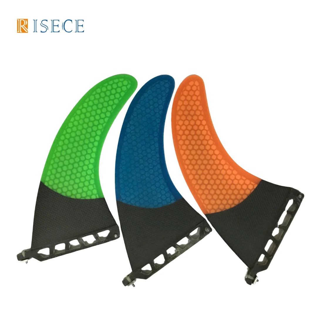 

9" Inch carbon fiber honeycomb surfboard fin single fin center longboard fins