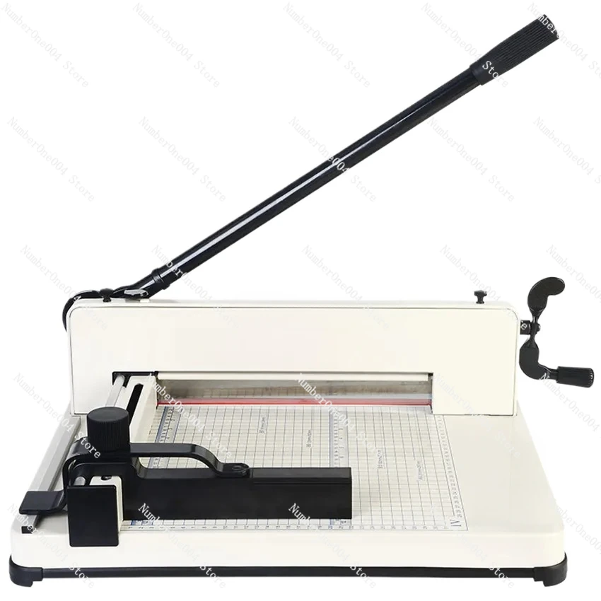 1PC Heavy Duty A4 Paper Trimmer Paper Cutter Photo Cutter Hand Operate Manual Max Thickness 4cm Paper Cutting Machine 858A4