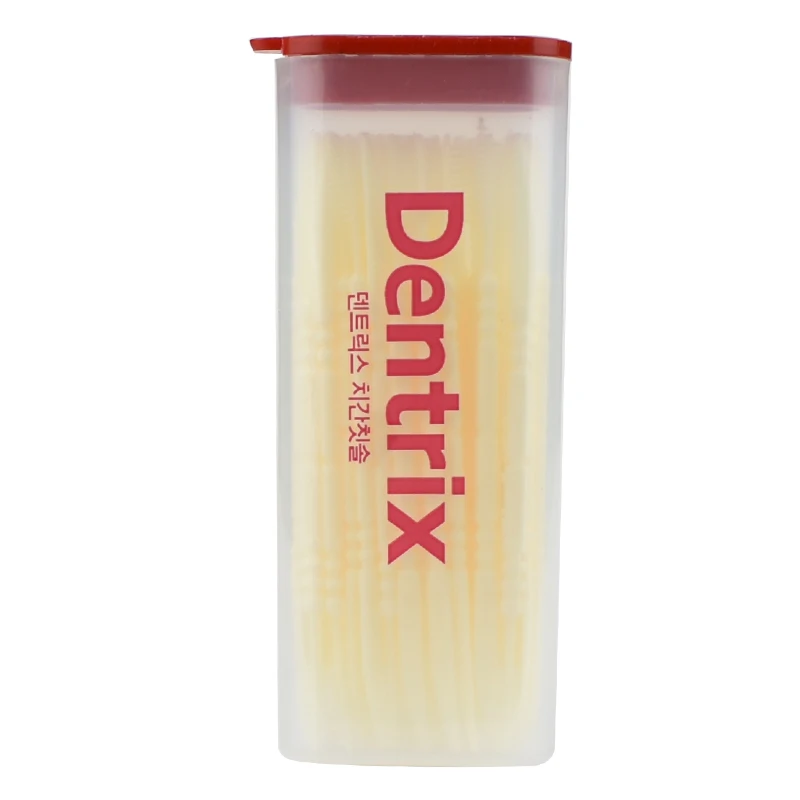 60Pcs/box Pick Interdental Brush Double-Head Brush for Teeth Cleaning Toothpick Oral Care Tool Toothpick Dental Floss