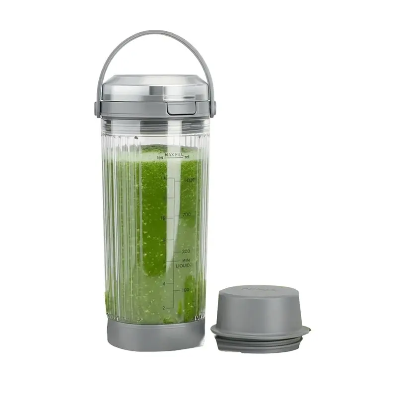 

Сменная чаша для блендера Ninja Blast A83G, 18 унций, с герметичной крышкой и носиком для питья, колпачком и защитой для лезвий, без BPA