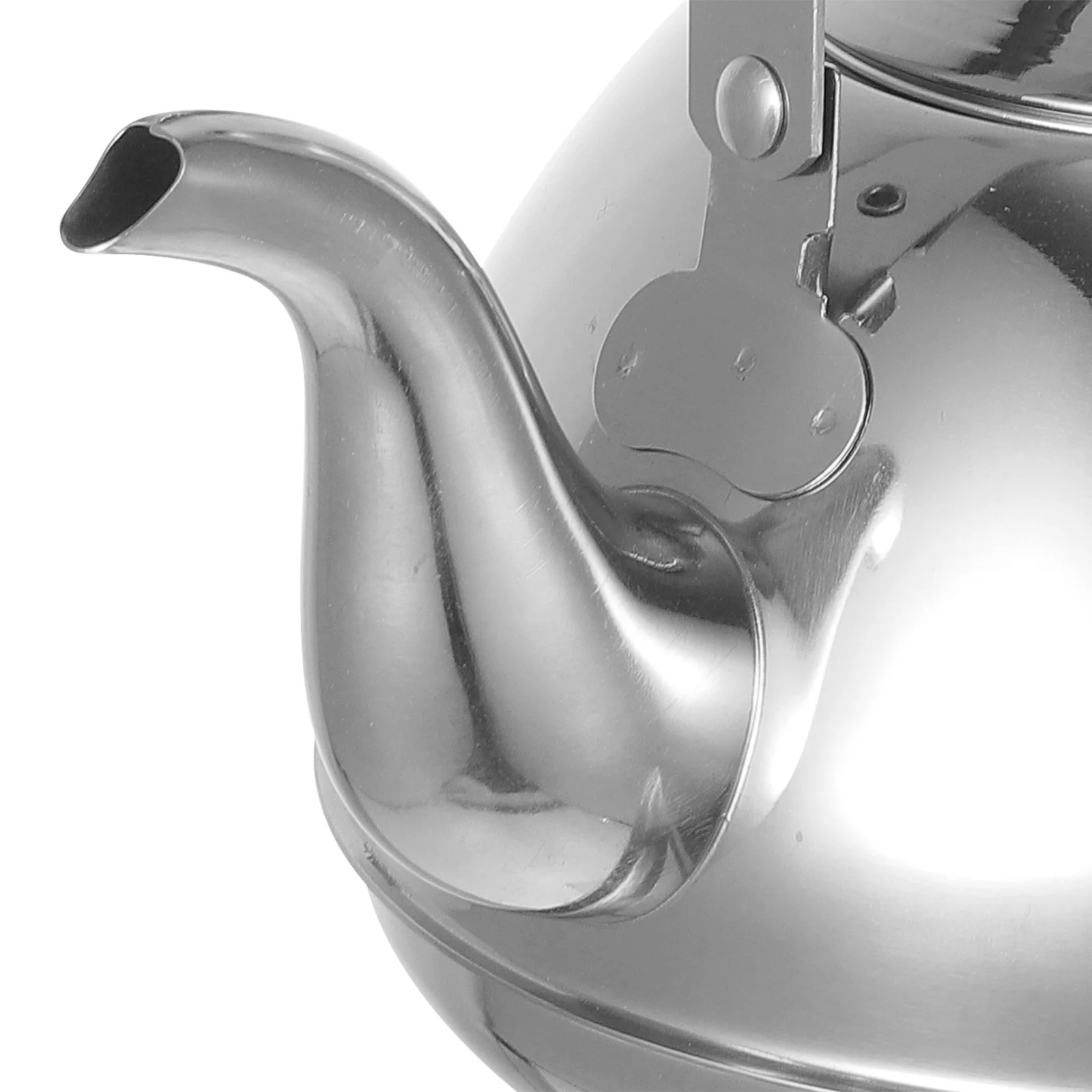 

Thick Stainless Steel Tea Pot Kitchen Teapot With Filter Heat Resistant Handle For Induction Cooker Household Use Metal
