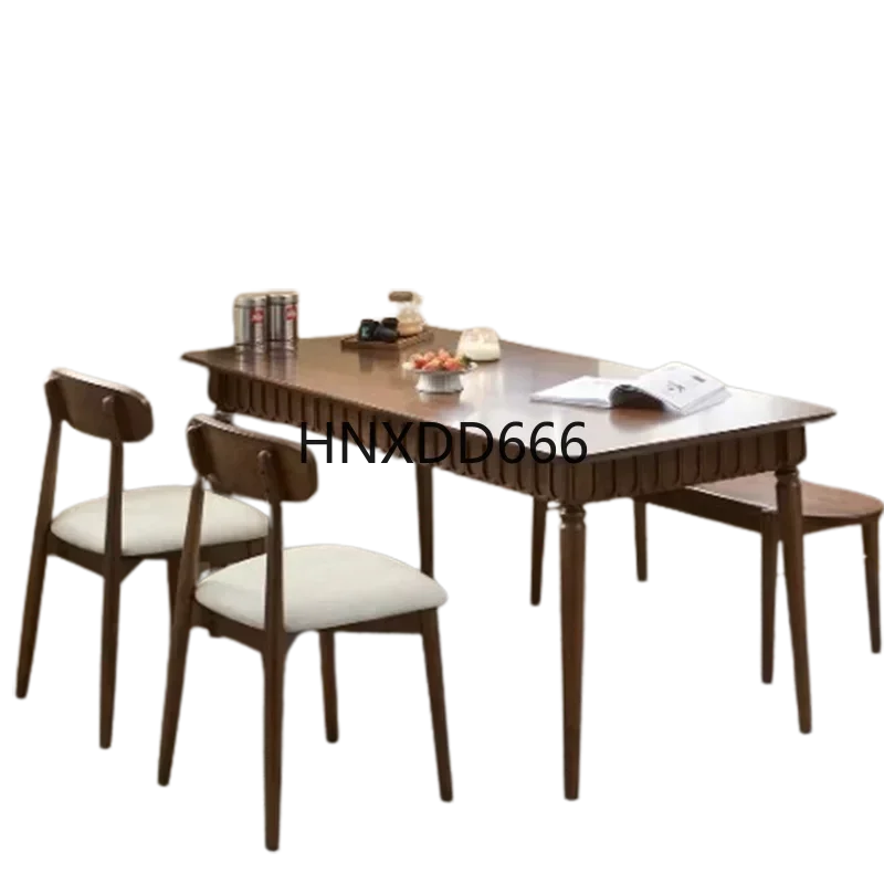 

Centerpiece Unique Dining Table Designer Nordic Floor Big Rectangular Dining Table Room Center Tavoli Da Pranzo Home Furniture
