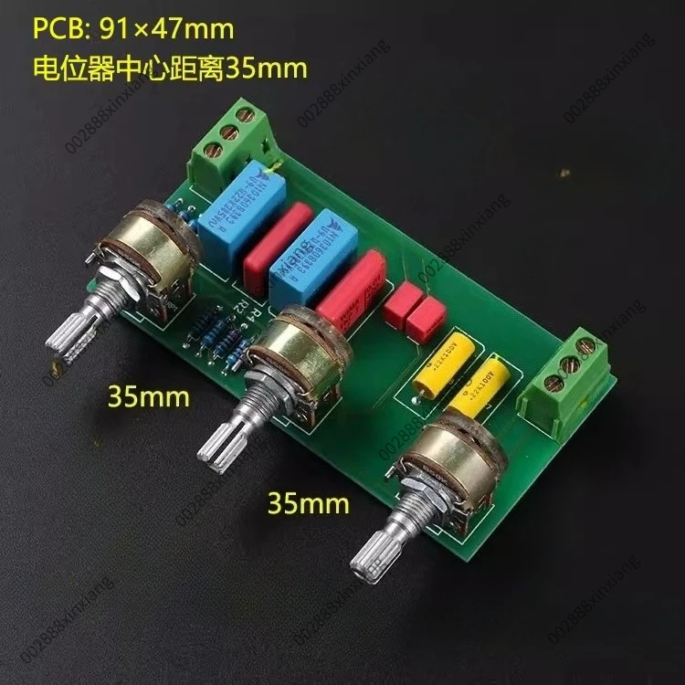 HIFI Fever Passive Tone Board Treble Bass Adjustment Preamp Board Preamplifier DIY Kit Finished Board