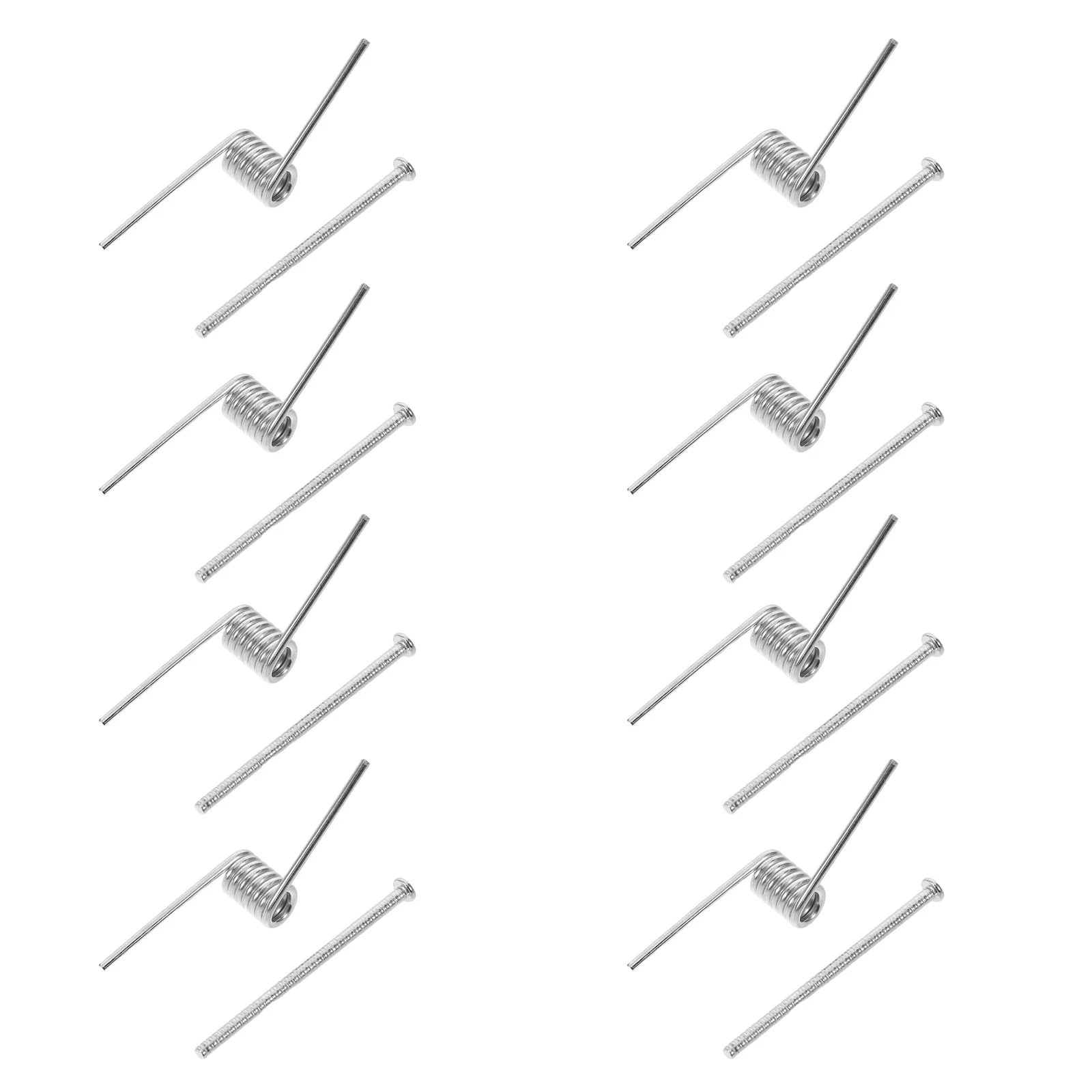 

8Pcs Stainless Steel V-Shaped Springs for Hair Claw Clip Replacement DIY Hairpin Repair Parts Strong Elasticity Silver