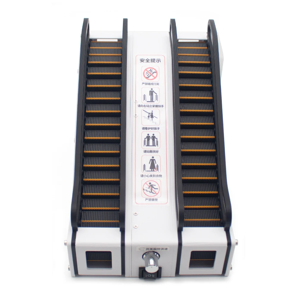 Portable Wireless Escalator Model with Adjustable Speed & Forward/Reverse – 3D Printed DIY Educational Toy