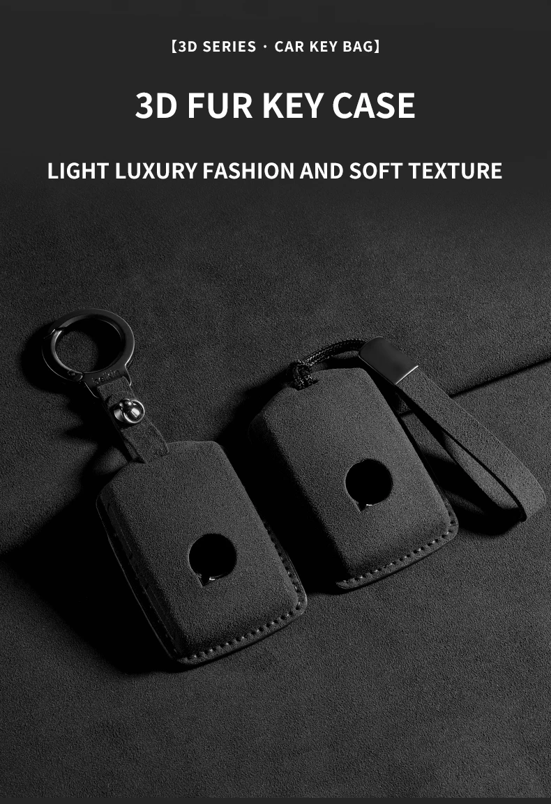 Leder Auto Schlüssel Fall Abdeckung Für Volvo S60 S90 XC40 XC60 XC90 V60 V90 T6 T8 Auto Schlüsselbund Schutz Shell Dekorative Zubehör – Detail 2