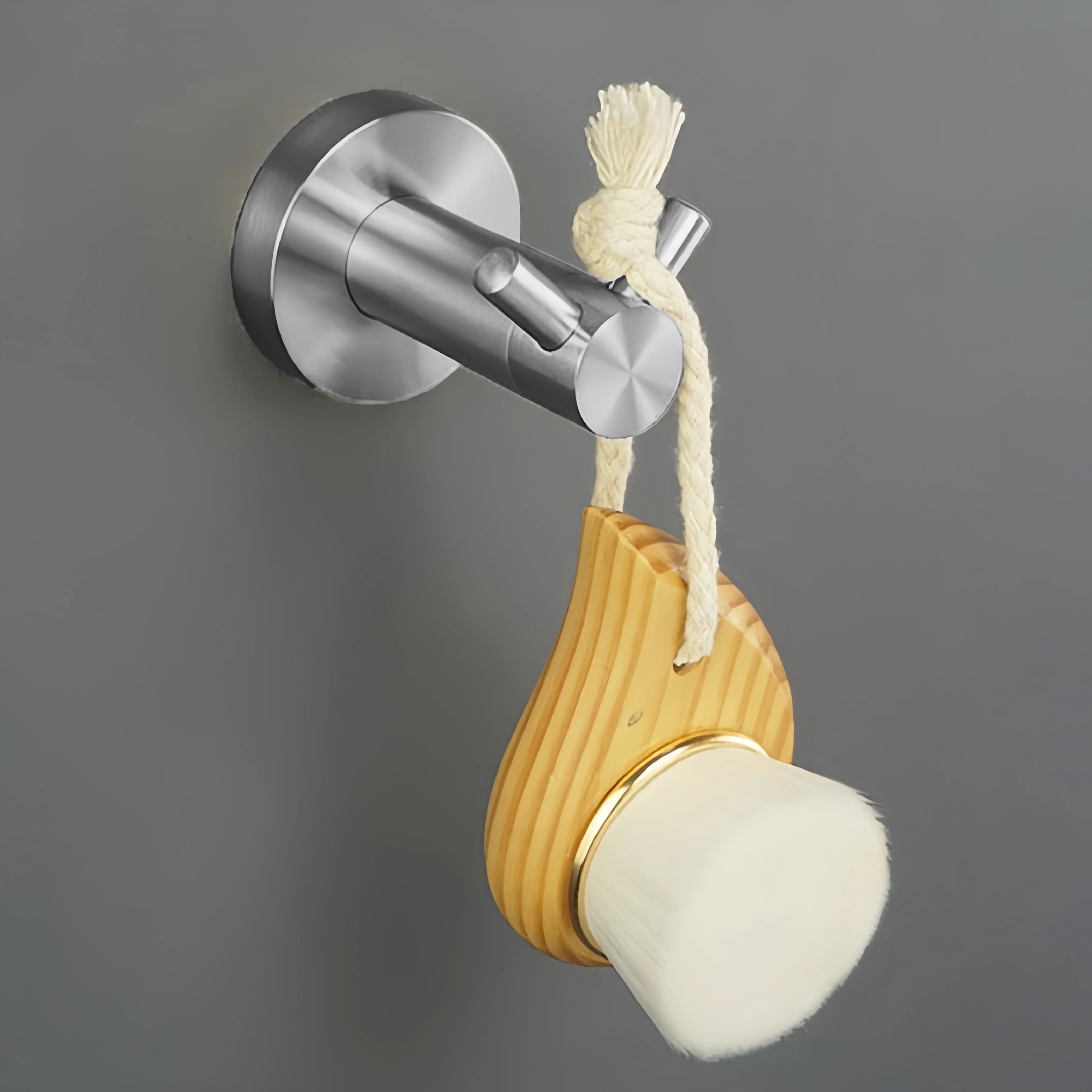 نحى النيكل 304 حمام من الفولاذ المقاوم للصدأ اكسسوارات منشفة رف منشفة بار السنانير منشفة رف حامل الورق فرشاة المرحاض مجموعة