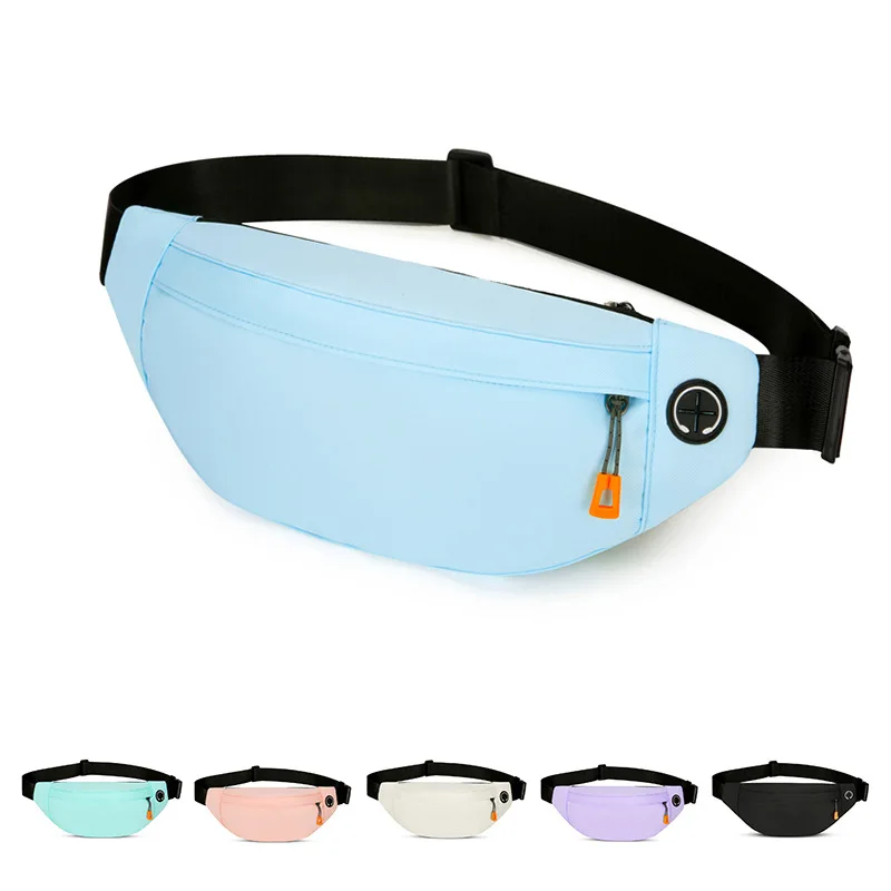 Men Women's Running Waist Bag Lightweight Fitness Belt Waterproof Multi-Functional Chest Pack for Marathon Sports And Running