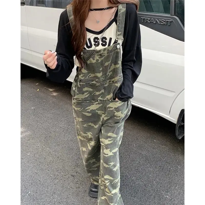 

Catsuit Jumpsuits Step Zipper Personalized Bleached Stripes Professional Westernstyle Navy Travel Taller Slimmer Graffiti Staple