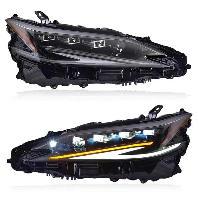 

SXLL для фар 2018-2024 ES200 E300 Новый матричный светоизлучающий диод с четырьмя линзами фар Автомобильная система Plug & Play Car