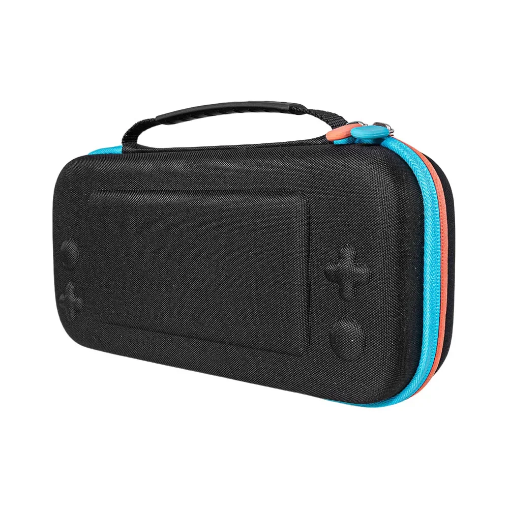 حافظة صلبة حقيبة حمل للتبديل 2 لحقيبة وحدة التحكم في الألعاب Switch Oled مع حامل بطاقة الألعاب حقيبة حمل منظم