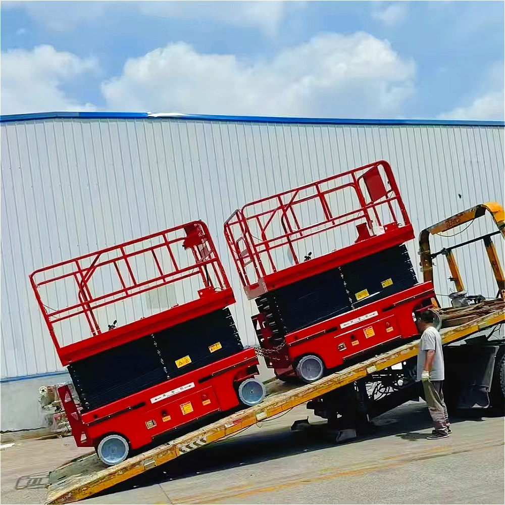 Hot-selling Electric Scissor Lift Jacks, Hydraulic Ladder Lifts, 4m, 6m, 8m, 10m, 12m, 14m, 16m