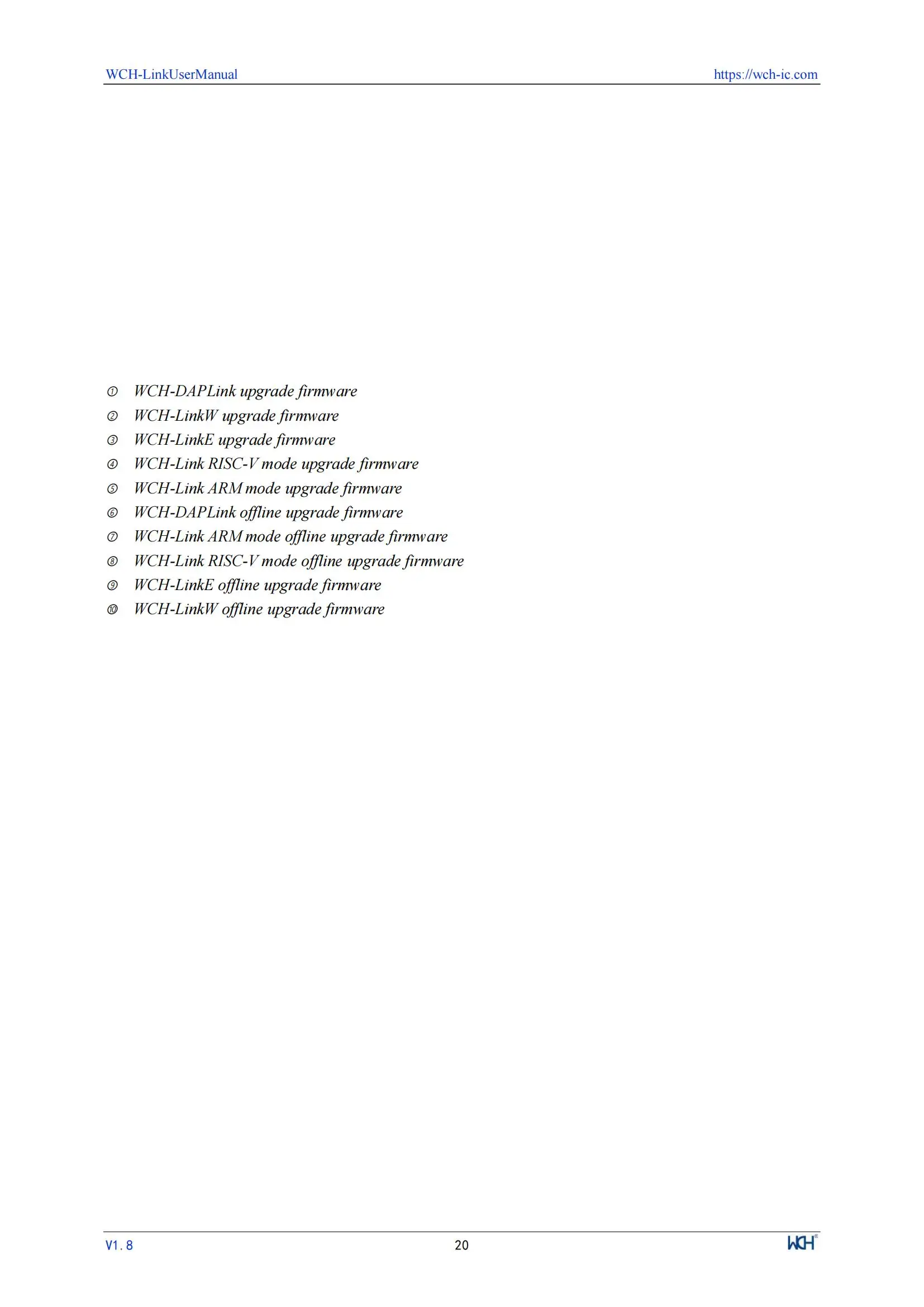 WCH LinkE Online-Download-Debugger unterstützt WCH RISC-V-Architektur MCU/SWD-Schnittstelle ARM-Chip 1 serieller Port zum USB-Kanal – Detail 20