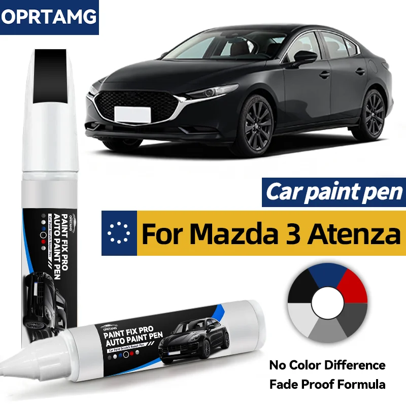 Car paint pen For Mazda 3 Atenza 2002-2025 GG GH GJ GL auto paint concealer pencil acrylic paints body repair car accessories