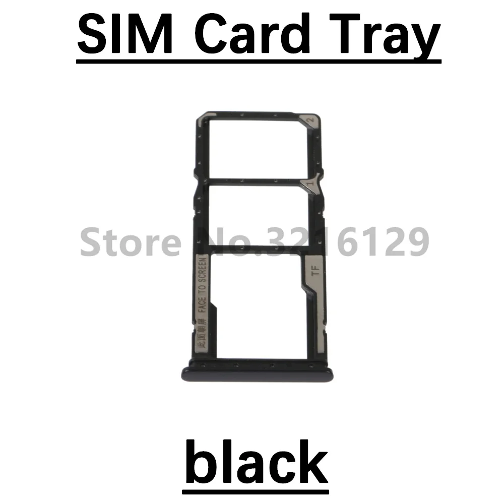 LoudSpeaker Earpiece Speaker SIM Card Tray Charging Port Board For Xiaomi Redmi 10C Fingerprint Sensor Power Volume Flex Cable