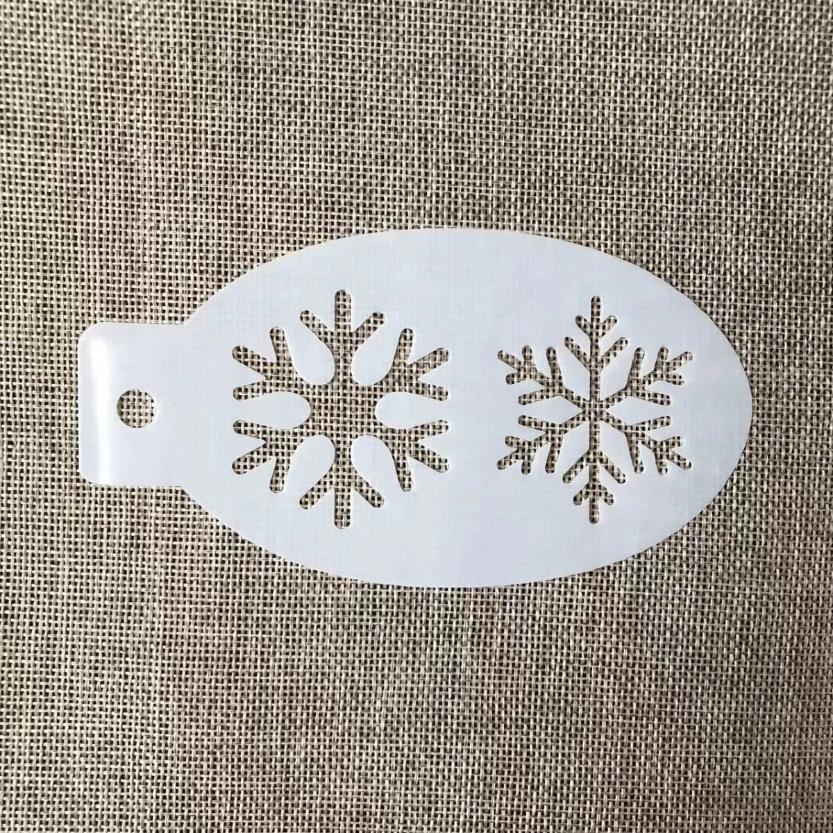 

5.3*3inch Snowflake Face Body Paint Stencils for Painting Scrapbook Coloring Embossing Album Decorative Template