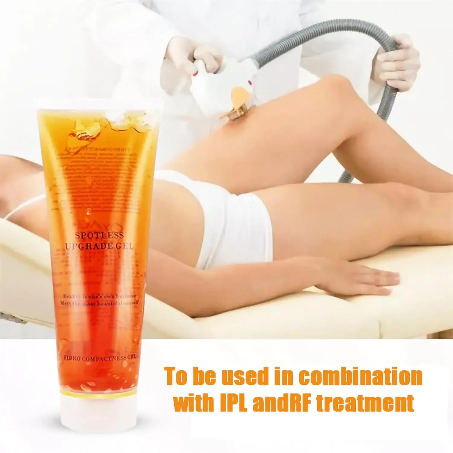 Body Slimming Ultrasonic Gel RF&EMS Massager Cavitation Facial Skin Firming Tighten Lifting Anti Wrinkles Injection Gel Cream