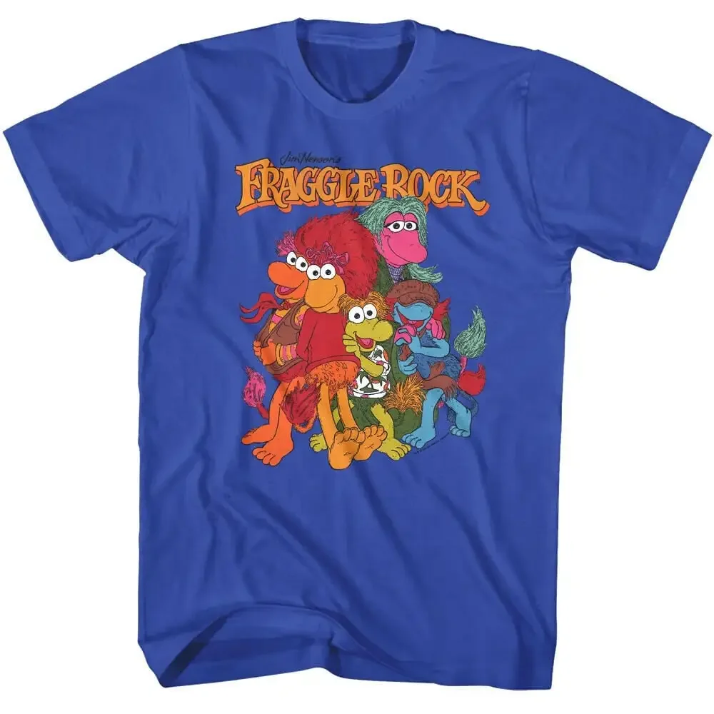 FRAGGLE ROCK T Shirt Friendship Group Hug Vintage