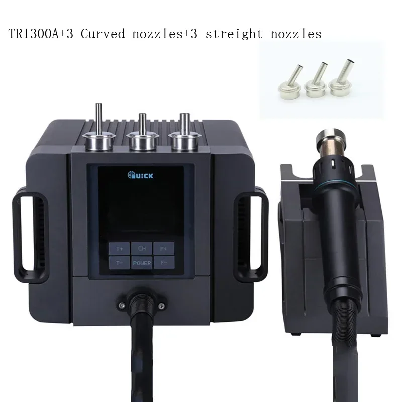 Original TR1300A intelligent hot air soldering station mobile phone repair hot air gun demolition welding 1300W rework station