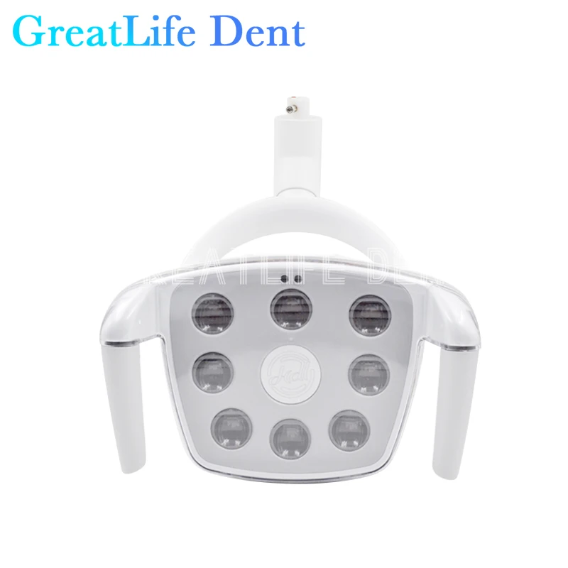 

GreatLife Touch Screen Dental Operation Lighting Cold Light Shadowless Led Lamp Implant Super Led Light Dental for Dental Chair