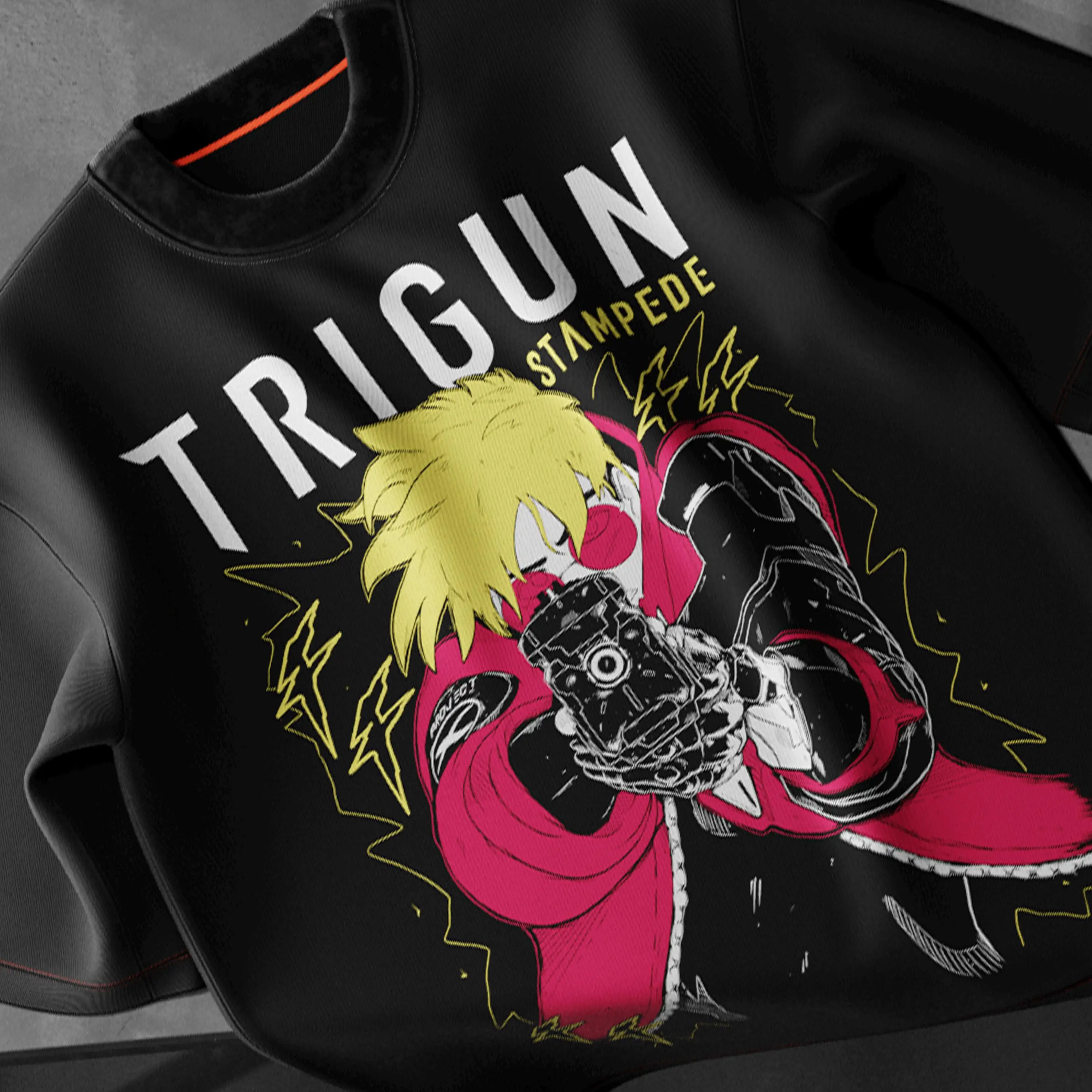 Unisex Trigun Stampede T-Shirt: Vintage Japanese Manga Graphic Tee